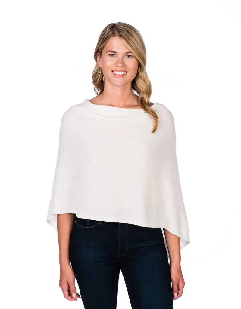 Alashan Cashmere Dress Topper Poncho