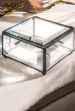 J. Devlin Medium Square Beveled Glass Box