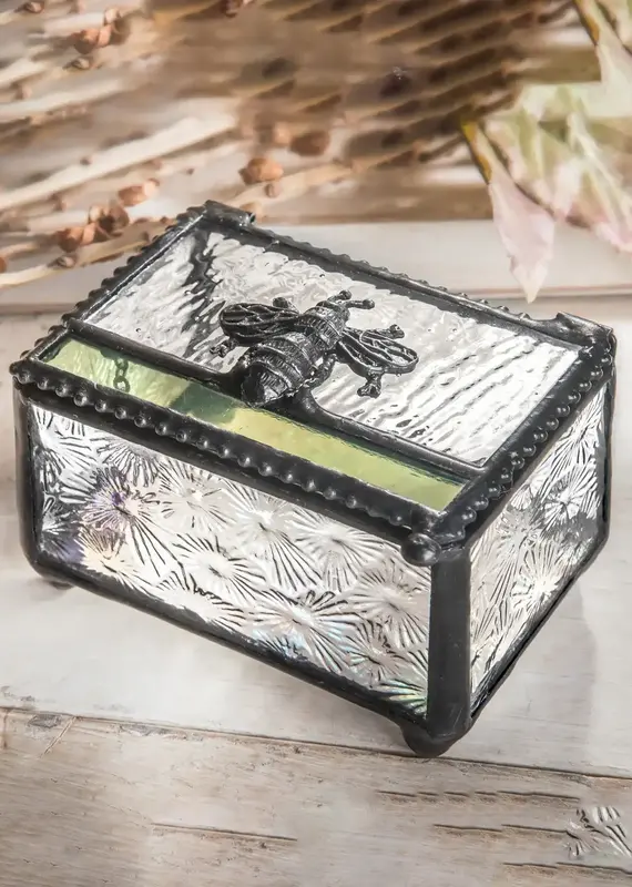J. Devlin Bee Decorative Trinket Keepsake Box