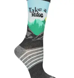 Infinity Classics Take a Hike Bamboo Crew Socks