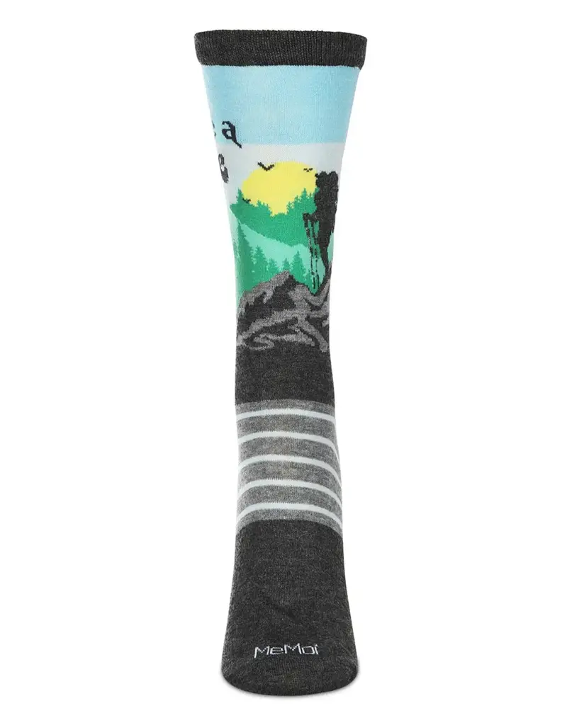 Infinity Classics Take a Hike Bamboo Crew Socks