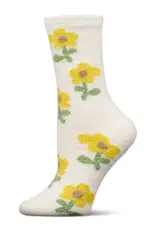 Infinity Classics Flower Non-Skid Aloe Infused Crew