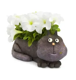 Cohasset Gifts Violet Cat Planter