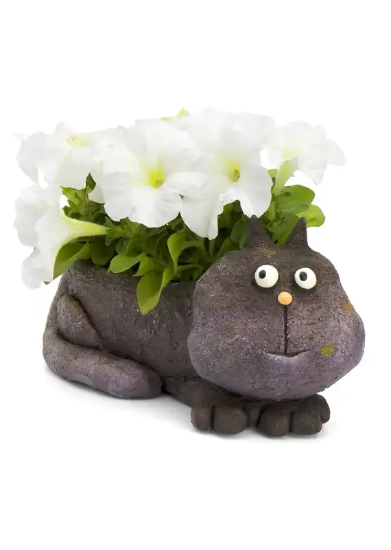 Cohasset Gifts Violet Cat Planter