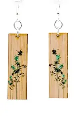 Green Tree Jewelry New Growth Bamboo Earrings