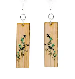 Green Tree Jewelry New Growth Bamboo Earrings