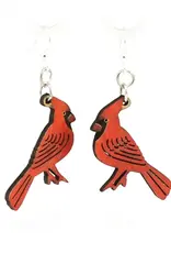 Green Tree Jewelry Cardinal Earrings