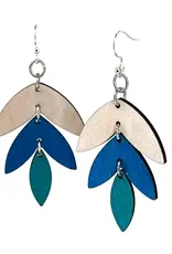 Green Tree Jewelry Three Piece Earrings