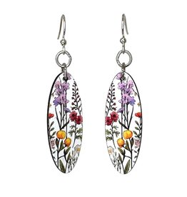 Green Tree Jewelry California Wild Flowers Blossoms Earrings