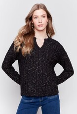 Charlie B Speckle Knit Sweater