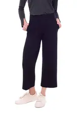 Up! Solid Ponte Wide Leg Crop Pants