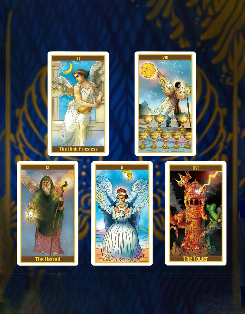 Da Brigh Tarot Angels Tarot Modern Card Deck