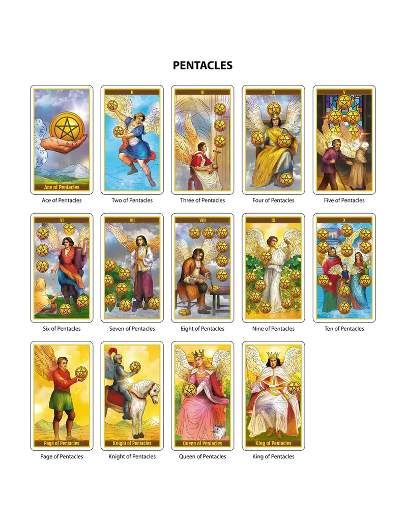 Da Brigh Tarot Angels Tarot Modern Card Deck