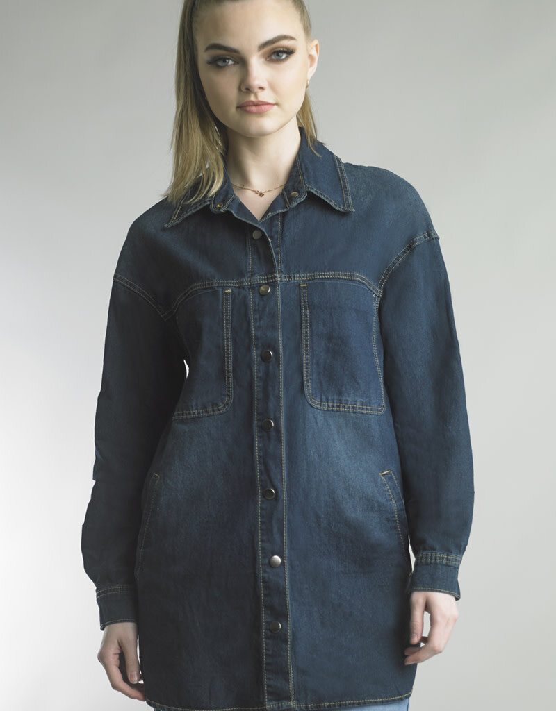 Tempo Paris Denim Tunic