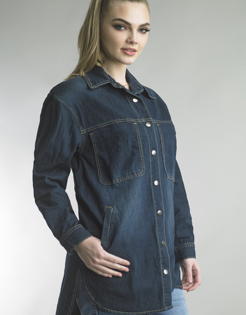 Tempo Paris Denim Tunic