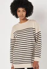 Apricot Stripe Sweater