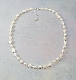 IST Jewelry 18" Cultured Freshwater Pearl Strand Necklace