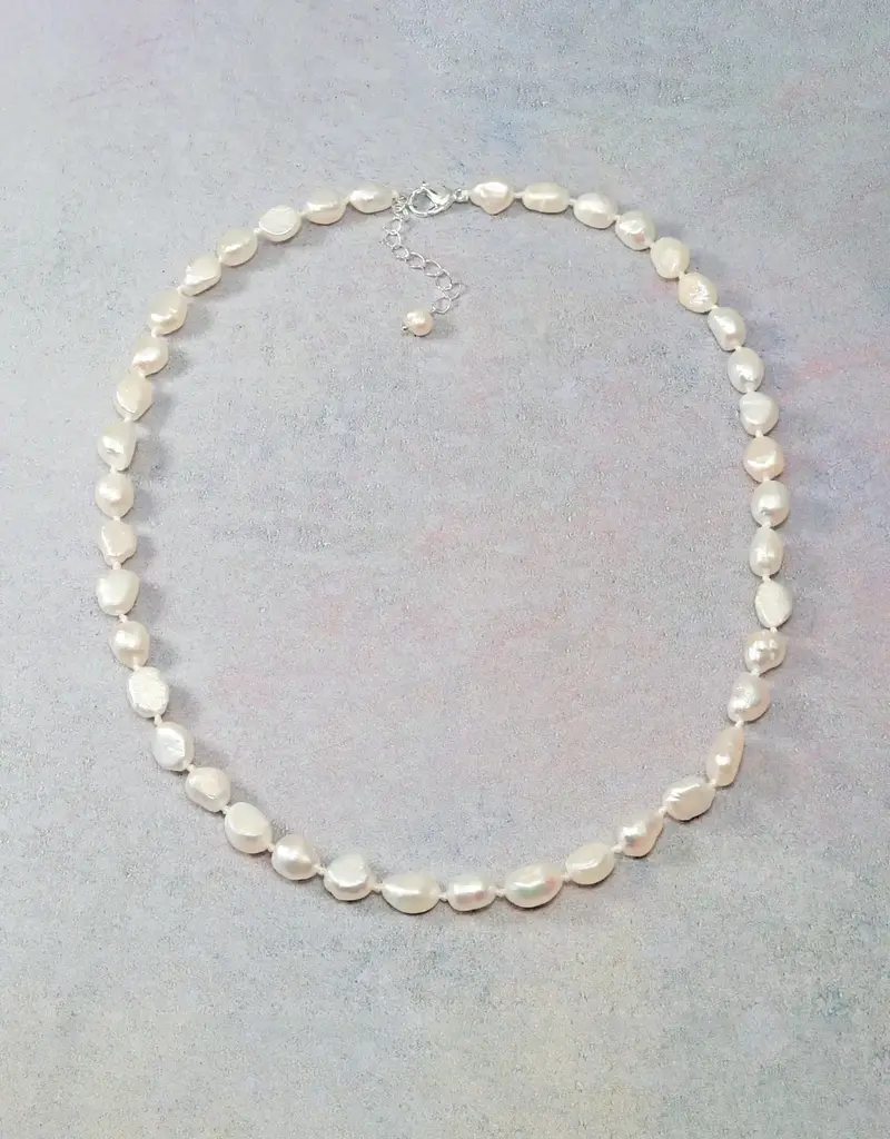 IST Jewelry 18" Cultured Freshwater Pearl Strand Necklace