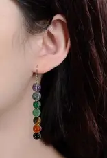 IST Jewelry 7 Chakra Drop Earrings