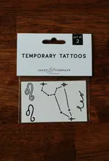 Saint & Company Zodiac Collection Temporary Tattoos