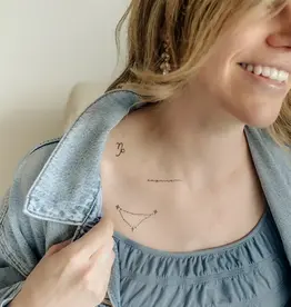 Saint & Company Zodiac Collection Temporary Tattoos