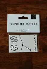 Saint & Company Zodiac Collection Temporary Tattoos