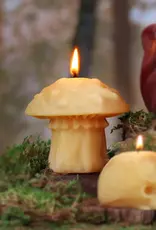 Big Dipper Wax Works Beeswax Amanita Mushroom Candle