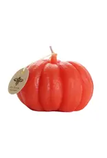 Big Dipper Wax Works Small Beeswax Pumpkin Candle