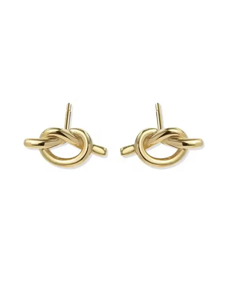 Acomo Sailor's Knot Stud Earrings