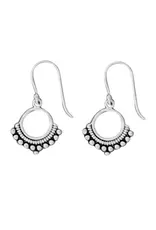 Acomo Balinese Circle Earrings