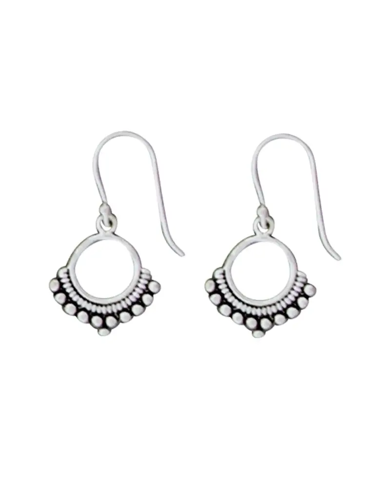 Acomo Balinese Circle Earrings