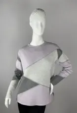 Elle Elle Geo Block Sweater