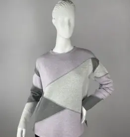 Elle Elle Geo Block Sweater