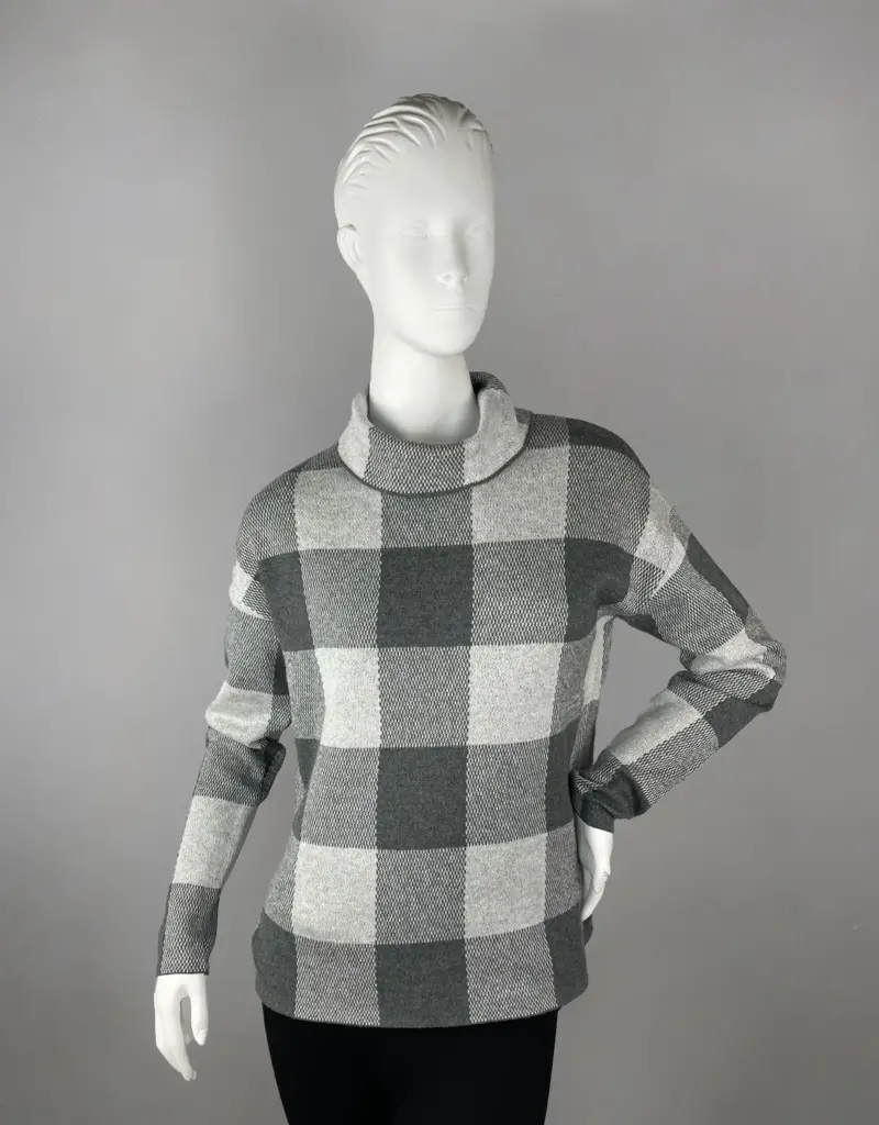 Elle Elle Check Sweater