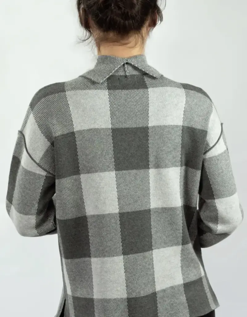 Elle Elle Check Sweater