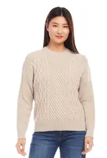 Karen Kane Cable Knit Sweater