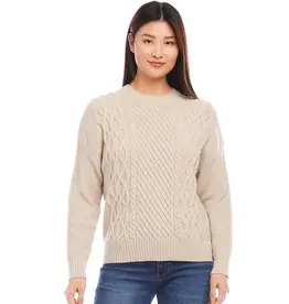 Karen Kane Cable Knit Sweater