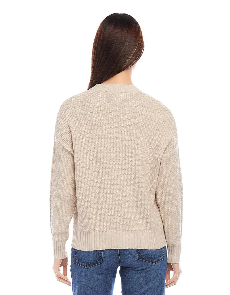 Karen Kane Cable Knit Sweater