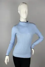 Elle Elle Ribbed Turtleneck Sweater