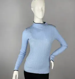 Elle Elle Ribbed Turtleneck Sweater