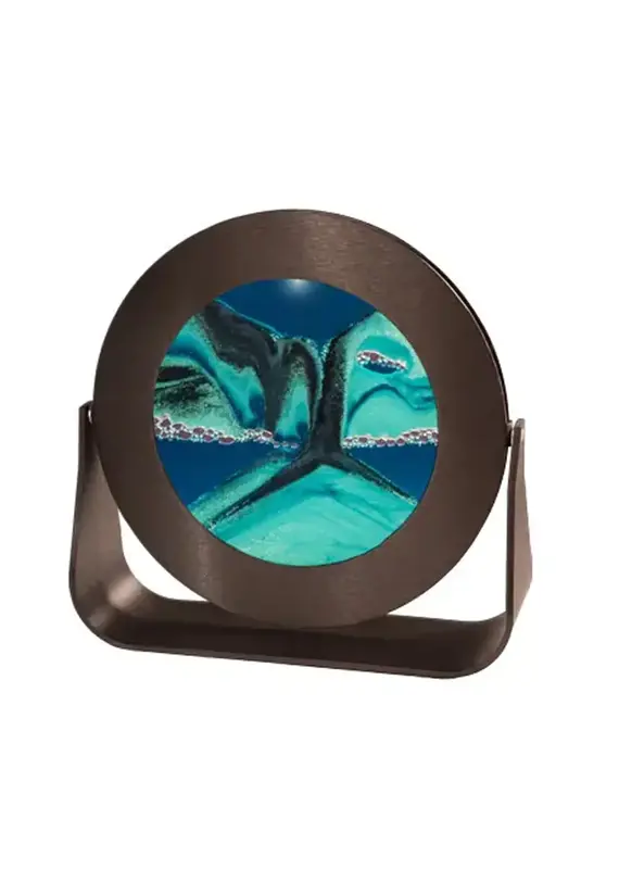 Exotic Sands Anodized Metal Circle Sand Art