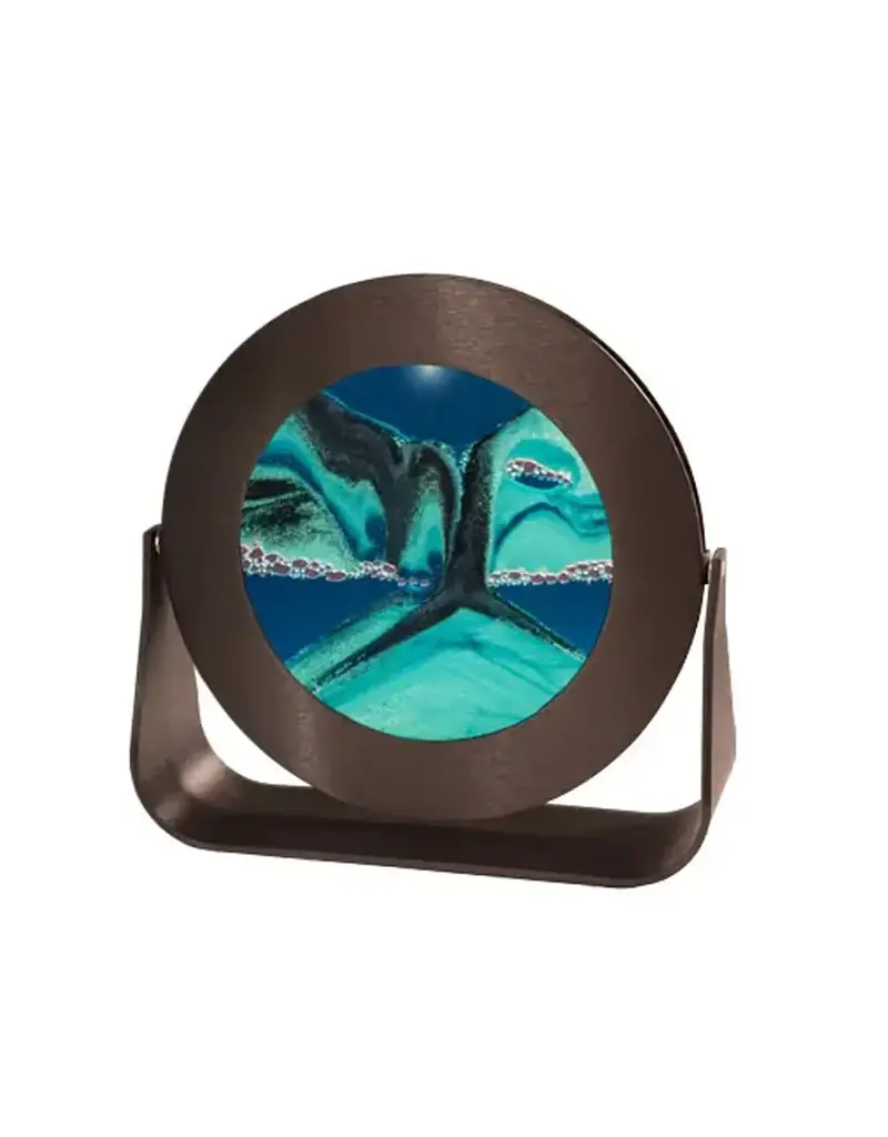 Exotic Sands Anodized Metal Circle Sand Art