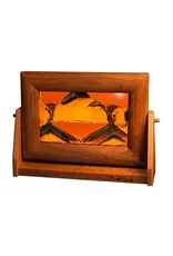 Exotic Sands Alder Wood Moving Sand Art Picture