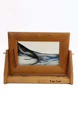 Exotic Sands Cherry Wood Small Moving Sand Art Picture