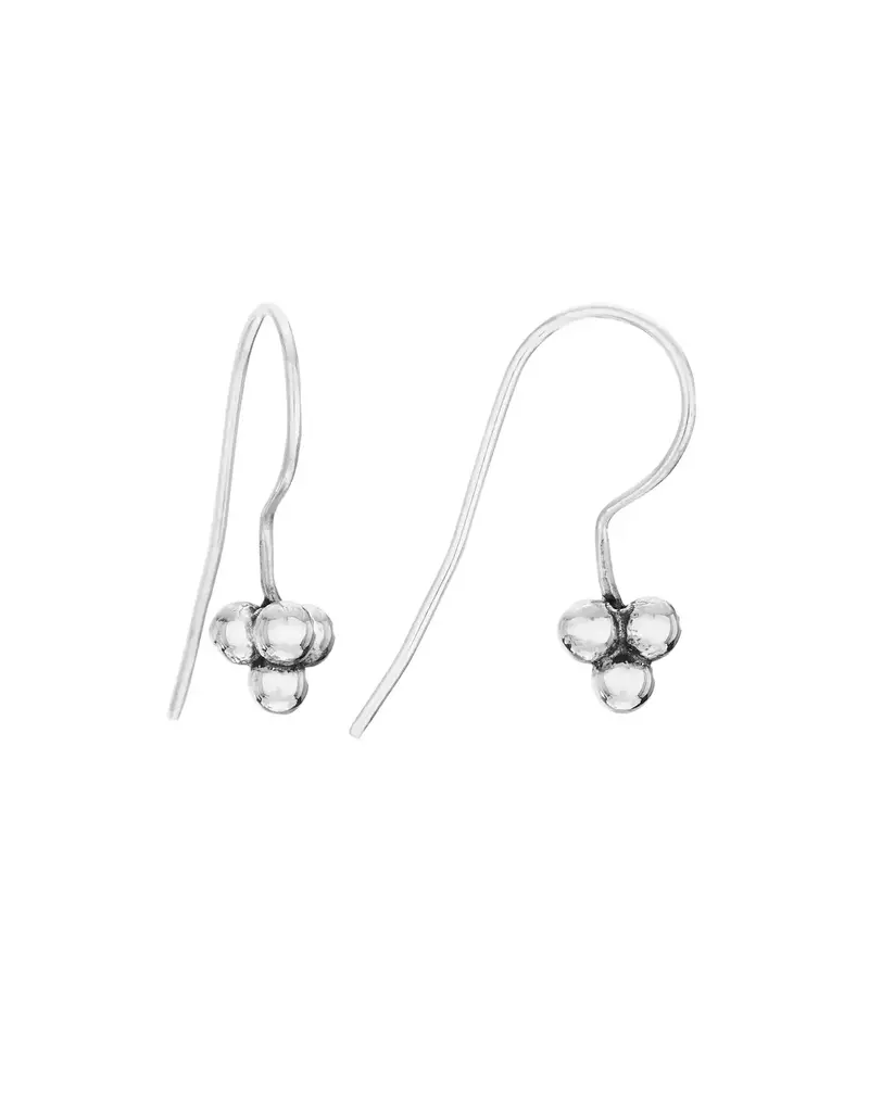 Tiger Mountain Pebbles Sterling Silver Earrings