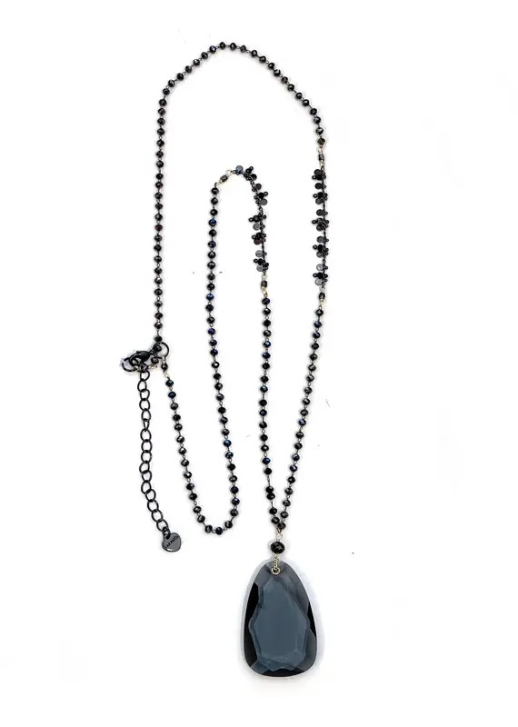 Nakamol Chicago Long Beaded Pendant Necklace