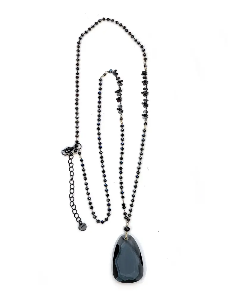 Nakamol Chicago Long Beaded Pendant Necklace
