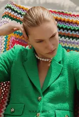 Nakamol Chicago White Pearl Gold Mix Necklace