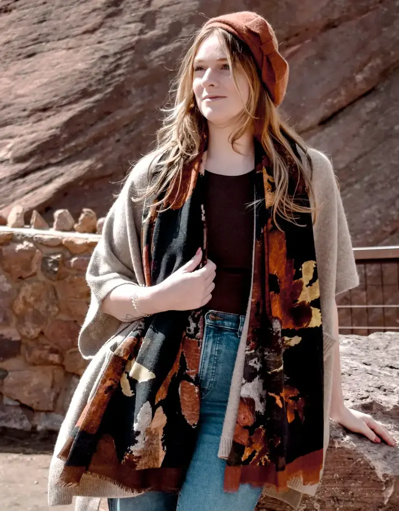 Dupatta Designs November Rain Autumnal Scarf
