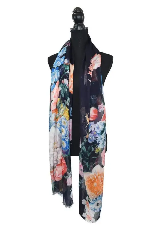 Dupatta Designs Mercia Floral Print Scarf